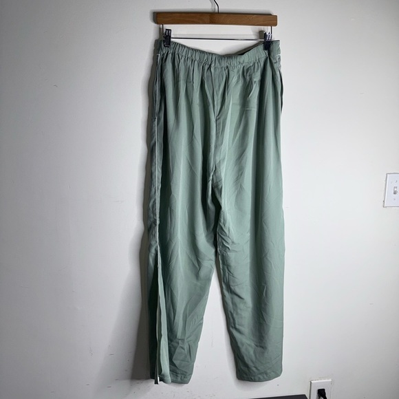 Jason Wu Wide Leg High Rise Green Pants - Picture 3 of 9